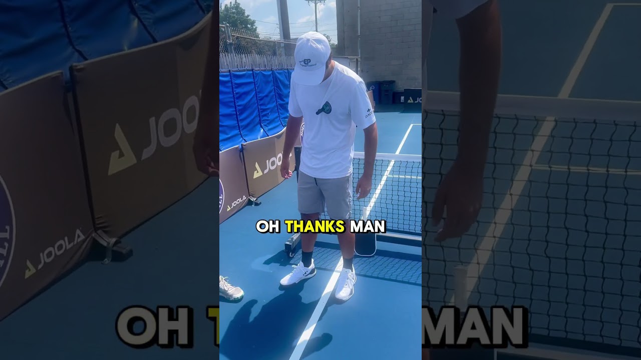 Here are some ways we DON’T recommend finding a new doubles partner… #pickleball #shorts