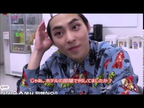 EXO シウミンとスホの普段の生活♪ 日本語字幕