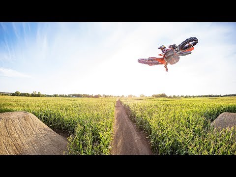Ryan Dungey returns to his roots on secret cornfield track. | Homegrown 4k