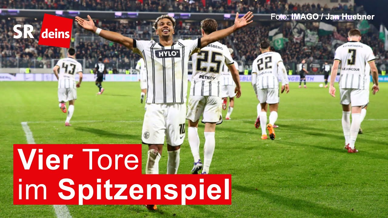 Fußball, 2. Bundesliga, SV Elversberg gegen Hannover 96