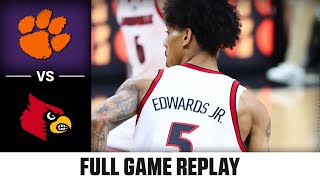 Clemson vs. Louisville Full Game Replay | 2024-25 ACC Men's Basketball