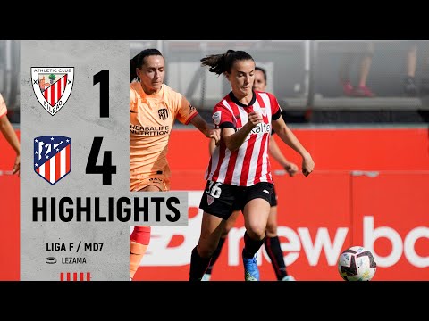 HIGHLIGHTS | Athletic Club 1-4 Atlético de Madrid | MD7 Liga F 2022-23