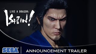 Like a Dragon: Ishin! | Announcement Trailer