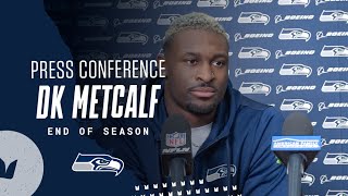 DK Metcalf Seahawks End of Season Press Conference - January 10