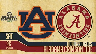 Alabama vs Auburn - Preview & Prediction - Iron Bowl College Football 2022