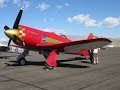 Unlimited air racer 'Furias' qual with crash landing, Reno 2012