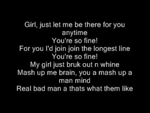 Sean Paul - So Fine [Lyrics] - YouTube