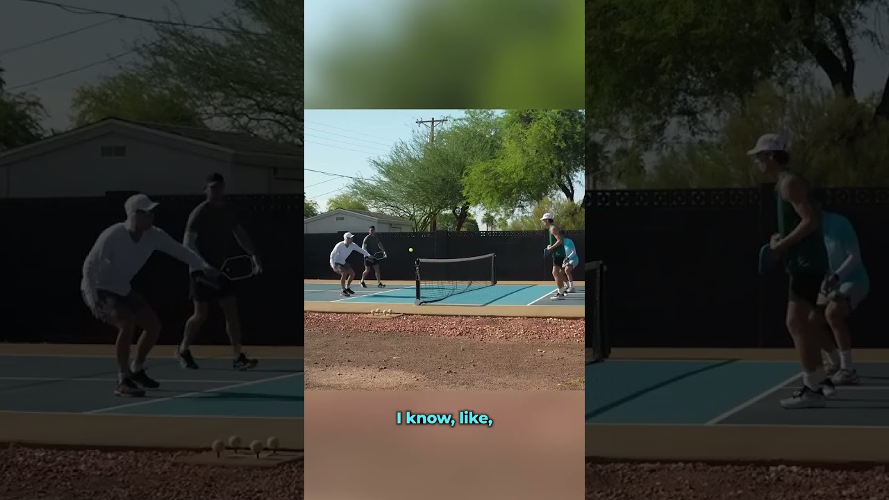 How do you play and train for where you're at now, but also for where you want to go in pickleball?