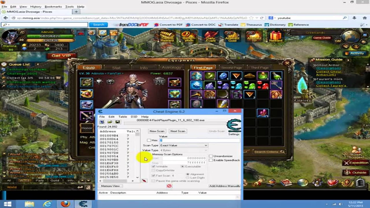 divosaga cheat