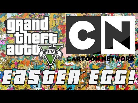Grand Theft Auto 5 Cartoon Network Car Tune Easter Egg Grand Theft Auto 5 Cartoon Network Car Tune Easter Egg