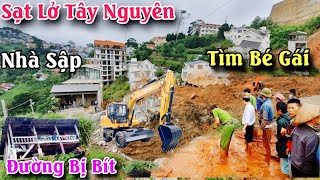 Người dân khu vực miền núi đã chứng kiến tình trạng sạt lở gây ảnh hưởng đến đường đi.