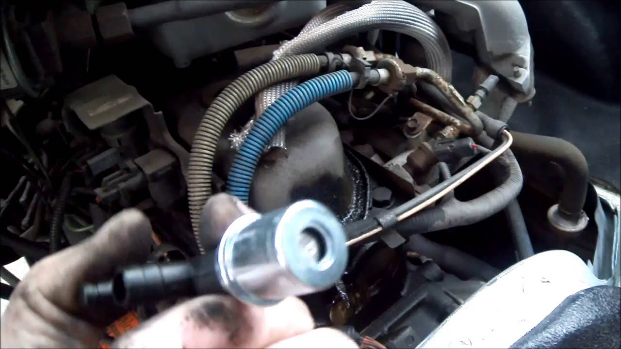 Cleaning aic valve on 1990 ford 4.9l #10