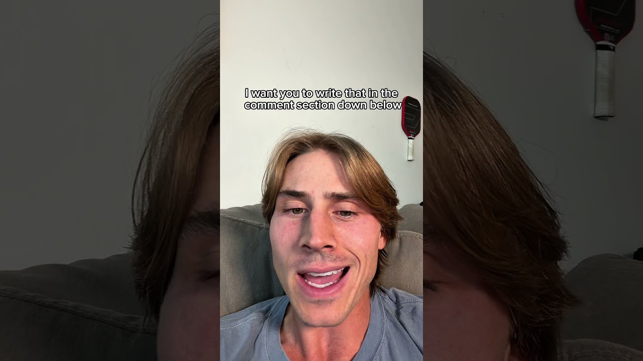 Comment something you wish you knew right when you started pickleball