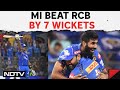IPL 2024, RCB vs MI | Hardik Pandyas Mumbai Indians Pile More Misery On RCB