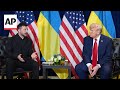 What Trump has said about Zelenskyy and Putin since his inauguration