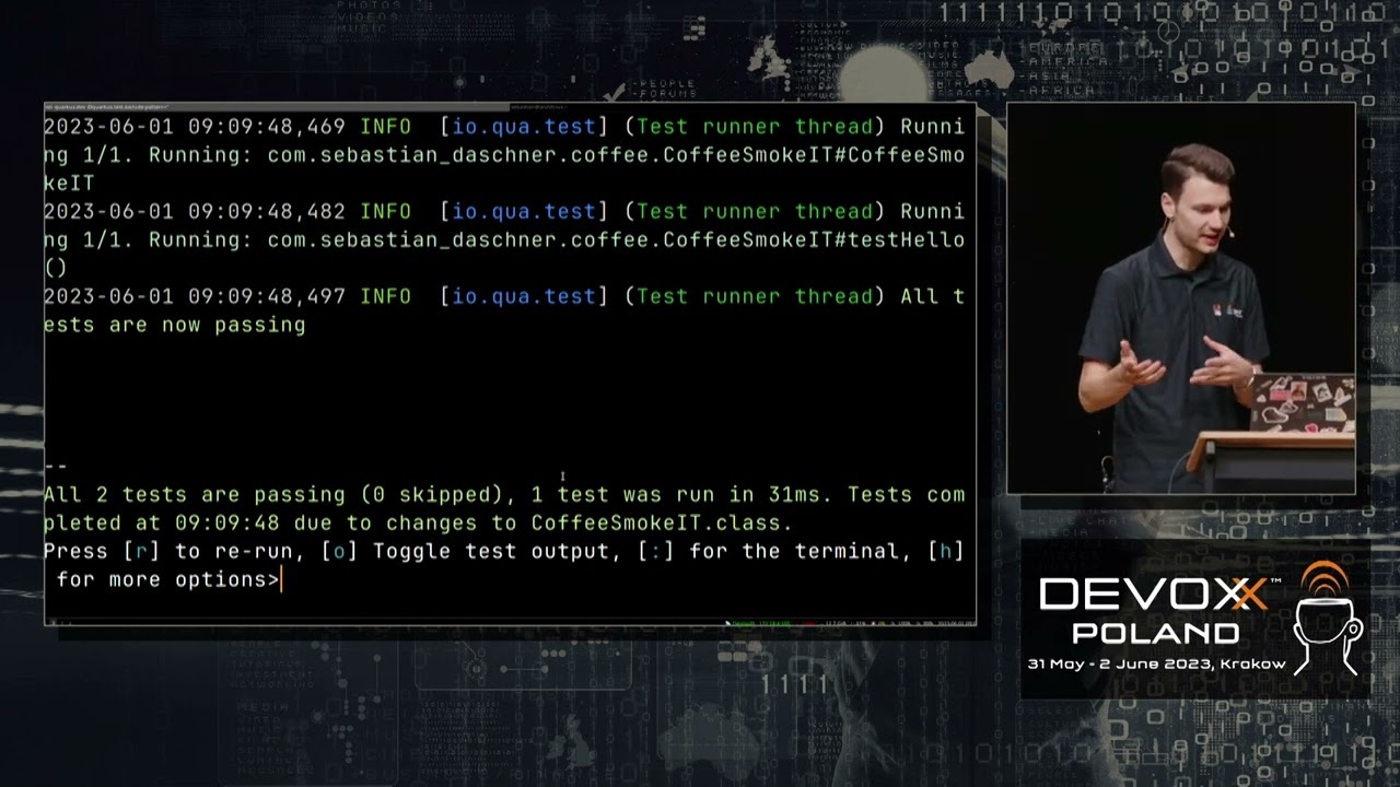 Why You Want to Code With Quarkus in 2023 • Sebastian Daschner • Devoxx Poland 2023
