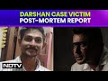 Darshan Thoogudeepa | Darshan Case Victim Died Of Shock, Haemorrhage, Reveals Post-Mortem Report