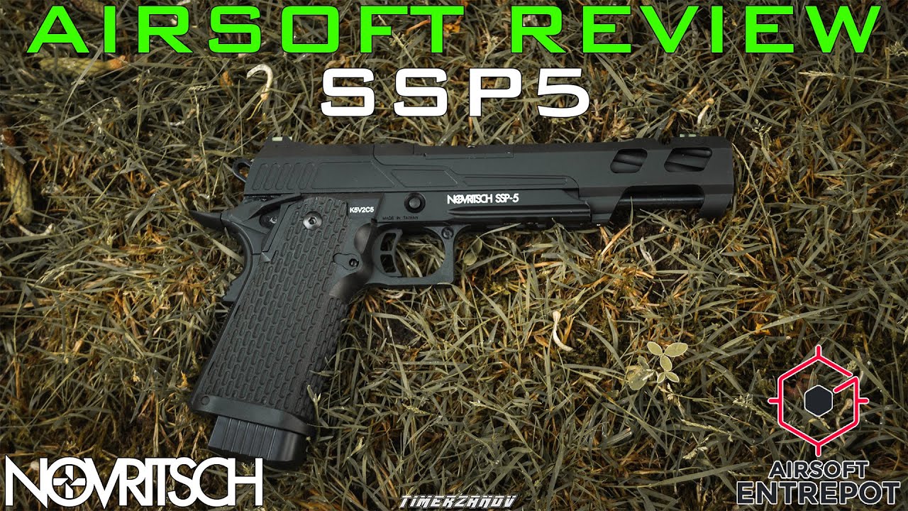 Airsoft Review #246 Novritsch SSP5 Gaz Blowback (Airsoft Entrepot) [FR]