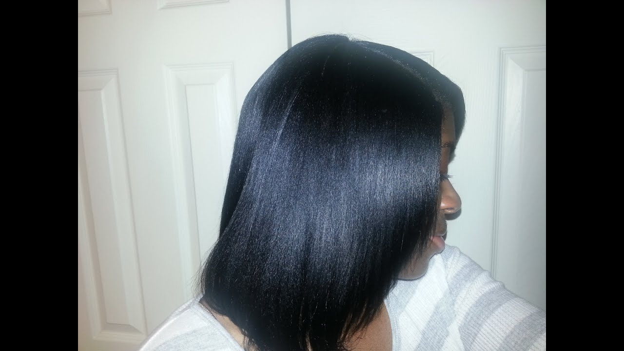 The Results of Coloring my Hair with Clairol Natural Blue Black #124 ...