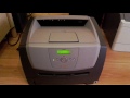 Lexmark e350d wydruk w trybie dwustronnym dupleks