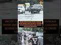 Yamuna Overflows in Delhi: Severe Waterlogging Disrupts Traffic | News9 | #ytshorts