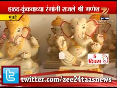 इको फ्रेंडली बाप्पांचं प्रदर्शन!