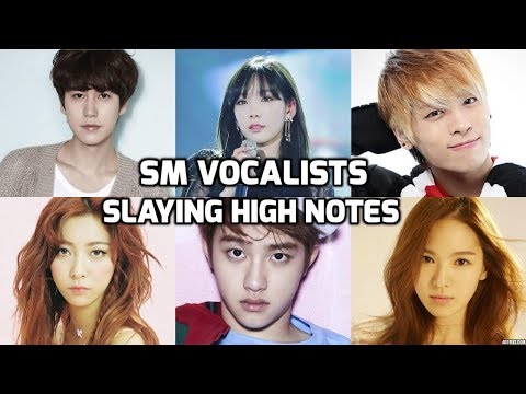 SM Entertainment Vocalists Slaying High Notes! Part 1| SM 엔터테인먼트 가수 : 고음모음