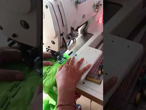 video Computerized Buttonhole Machine