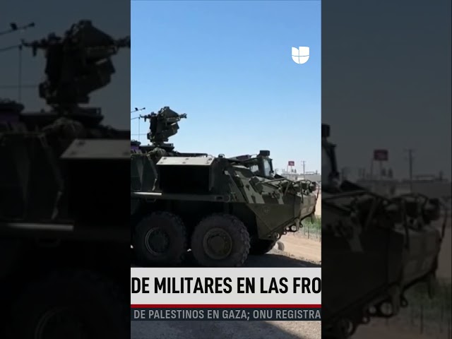 Crece la presencia militar en fronteras de #nuevoméxico y #texas : evitarán cruce de inmigrantes