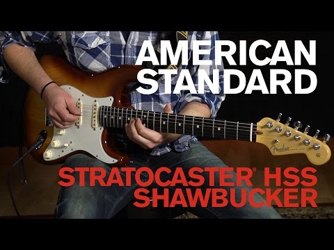 American Standard Stratocaster® HSS Shawbucker Demo | Fender