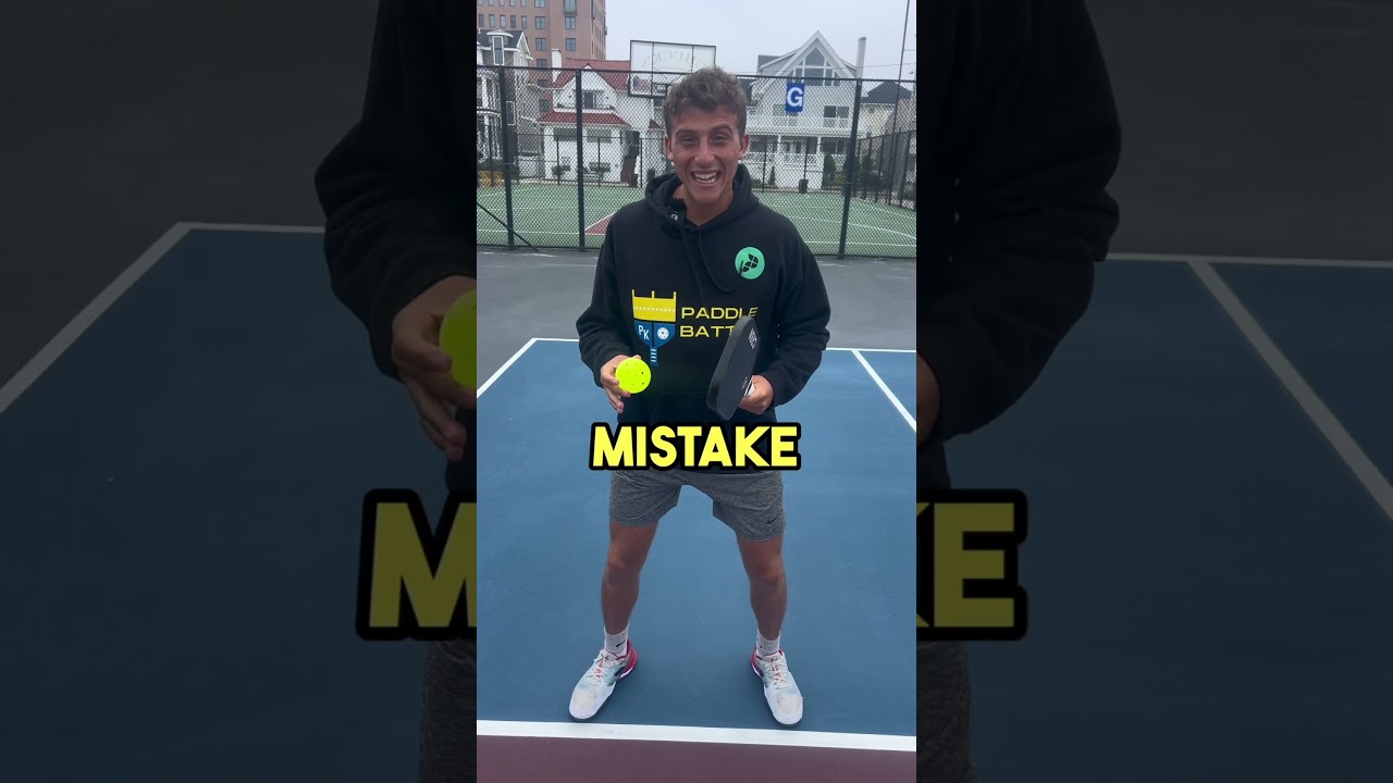 Get Better Anticipation by doing THIS #pickleball #pickleballtips #shorts