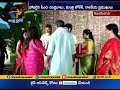 CM Chandrababu attend MP Nani Daughter Marriage