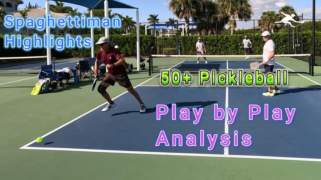 Spaghettiman Pickleball Highlights - #SeniorPickleball - #engagepickleball