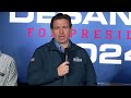 DeSantis takes aim at Haley, Trump during New Hampshire rally  - 01:46 min - News - Video