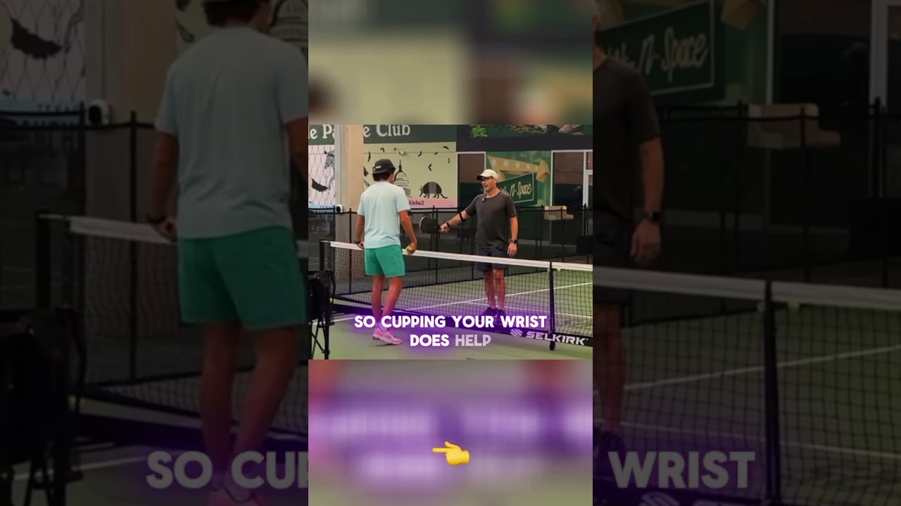 Cup dinks are a valuable tool, but they have a very specific purpose: consistency and placement