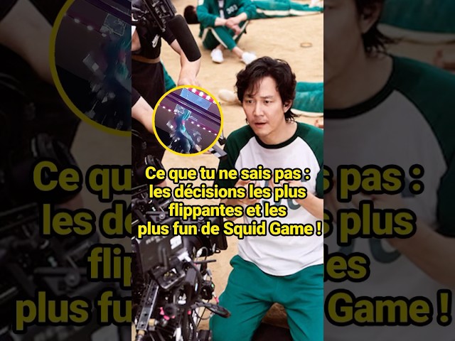 Ce que tu ne sais pas : les décisions flippantes et fun de Squid Game!#celebrity #SquidGame