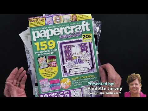 #221 PaperCraft Essentials Magazine--Lovely Lavender