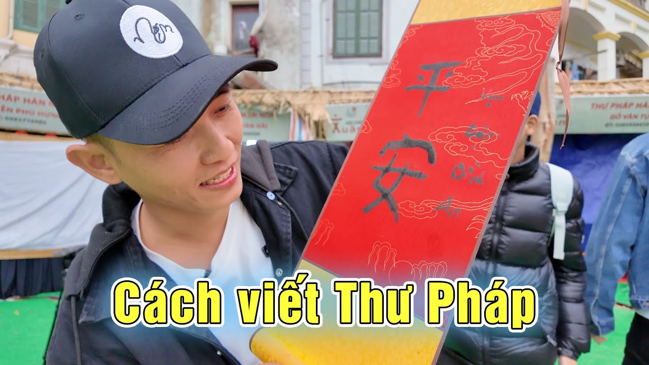 Cùng VTV3 tìm hiểu cách viết thư pháp tại Hồ Văn - Văn Miếu Quốc Tử Giám Hà Nội