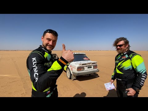 Ondra se učí řídit a Petr navigovat / STAGE 02 / Škodovkou na Dakar 2021