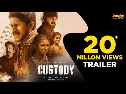 Naga Chaitanya, Krithi Shetty Starrer 'Custody' Telugu Trailer Out