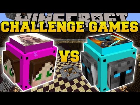 Minecraft: POPULARMMOS VS GAMINGWITHJEN CHALLENGE GAMES 
