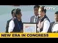 Rahul Gandhi takes over as Congress Chief