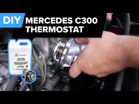 MERCEDES-BENZ C-Class (204) - C300 - Coolant Thermostat Replacement