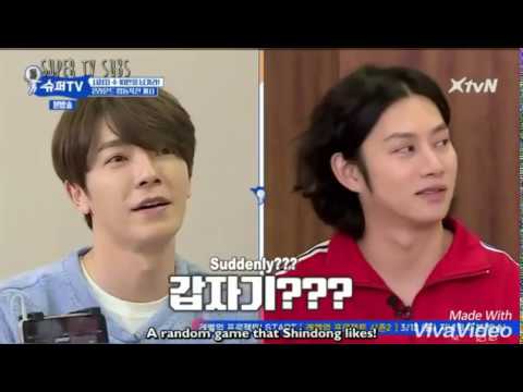 (Super TV) Super Junior playing Santa Maria Dance.. it's so chaotic 😂😂