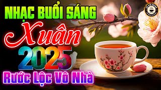 Nhạc Xuân Không Lời Buổi Sáng Rước Lộc Vô Nhà - Hòa Tấu Rumba Guitar 2025 - Nhạc Cafe Buổi Sáng