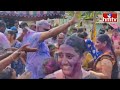 హోలీ సంబరాల్లో డ్యాన్స్ డీజే స్టెప్పులతో అదరగొట్టిన మంత్రి అంబటి  | Ambati Rambabu Holi Celebrations  - 03:02 min - News - Video