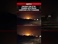 Caught On CCTV: Tanker Hits Parked Truck Carrying LPG Cylinders  - 00:44 min - News - Video