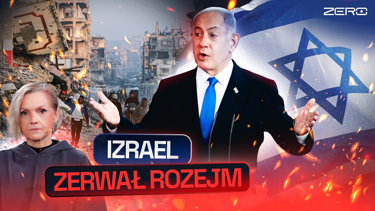 IZRAEL WZNAWIA ATAKI NA STREFĘ GAZY I STRASZY HAMAS OTWARCIEM BRAMY PIEKIEŁ. TO ODWET!