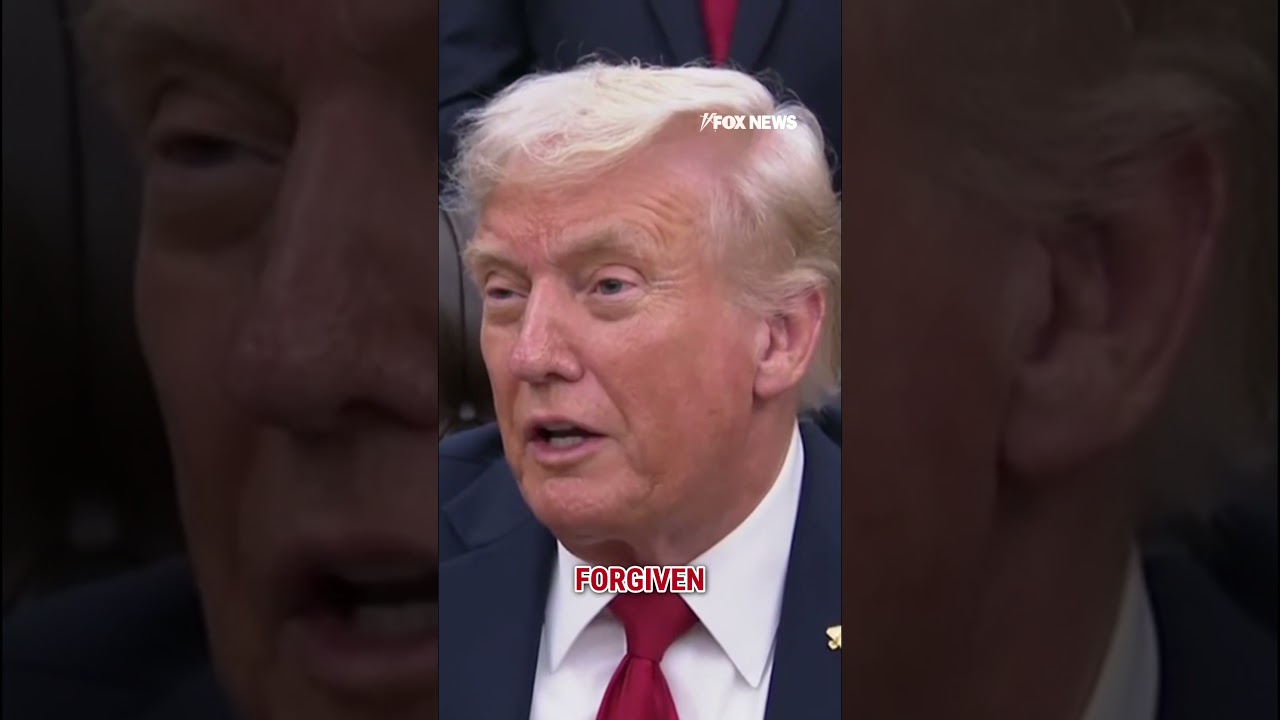 'SINS ARE FORGIVEN': Trump, Harvard reach $2.4B funding deal #shorts #trump #harvard #usnews #fox