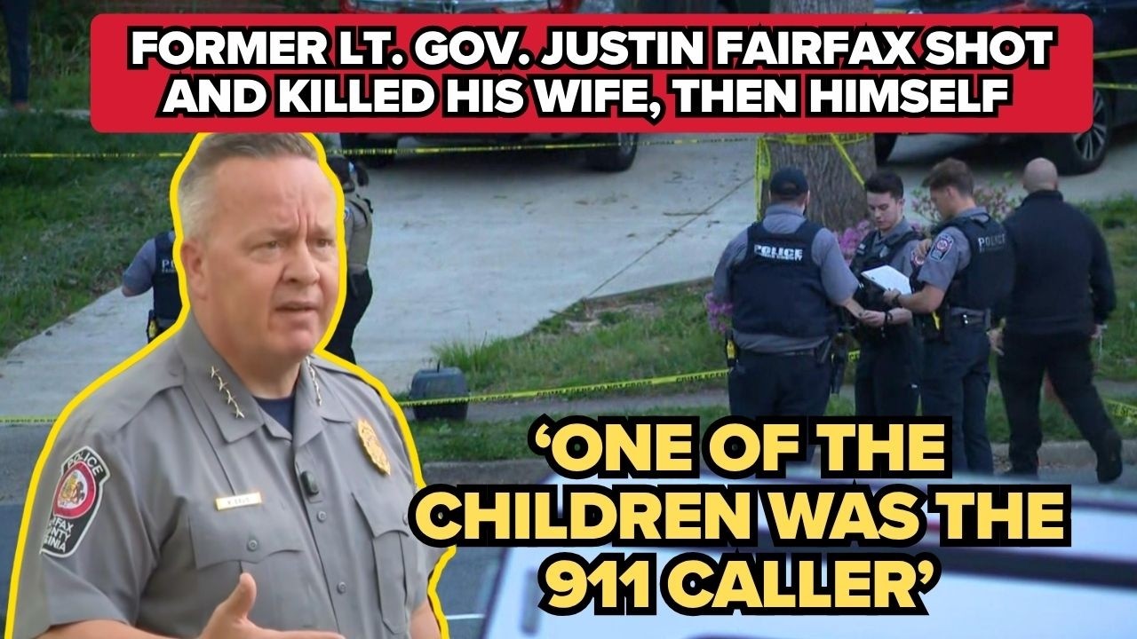 Teenage son called 911 after former Lt. Gov. Justin Fairfax shot and killed his wife, himself